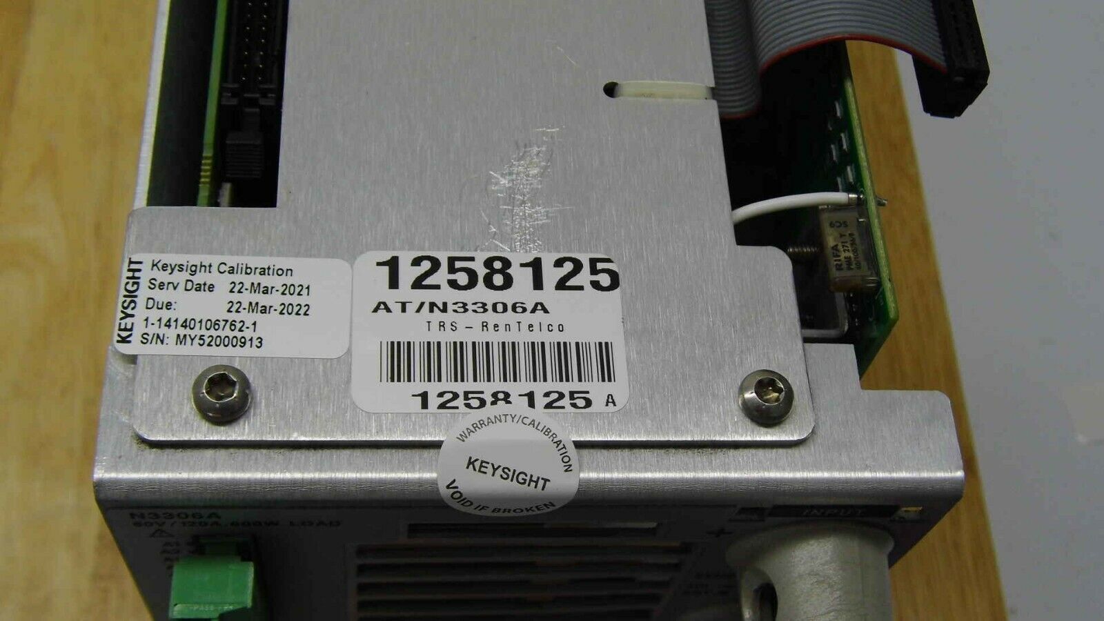 Agilent N3306A DC Load Module,60V,120A, 600W Keysight cal 3/21 (8 in stock) Agilent N3306A DC Load Module,60V,120A, 600W Keysight cal 3/21 (8 in stock)